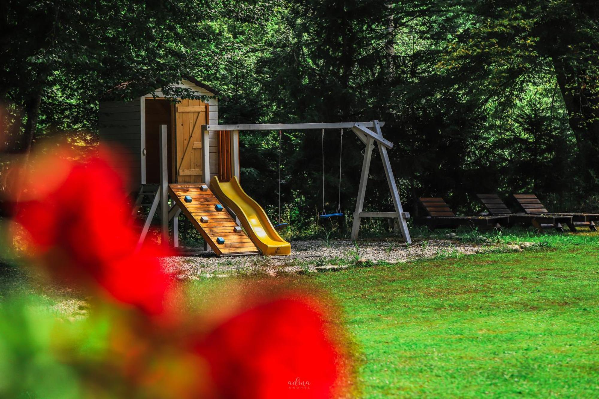 Pensiunea Vinatur Porumbacu de Sus Buitenkant foto